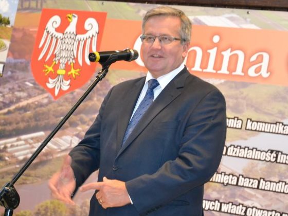 Prezydent Komorowski w Obornikach