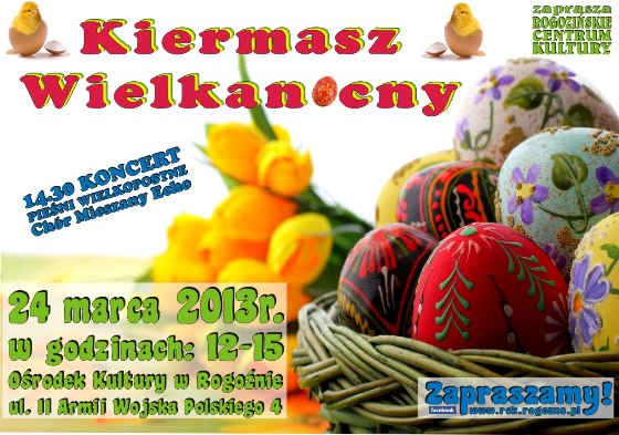 Kiermasz Wielkanocny w Rogoźnie - 24.03.2013