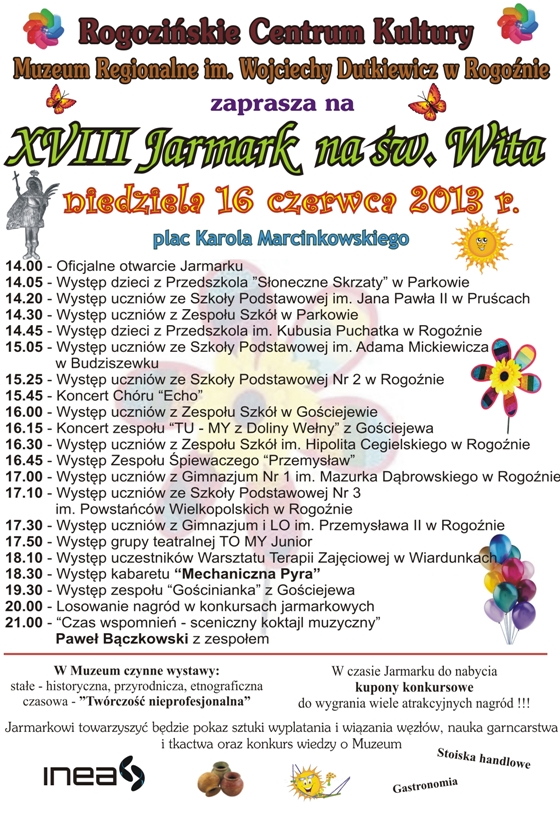 Jarmark św. Wita - 16.06.2013