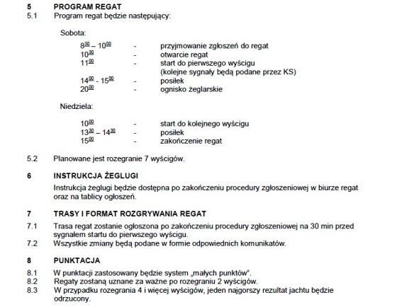 Regaty żeglarskie na J. Rogozińskim - 8-9 czerwca 2013