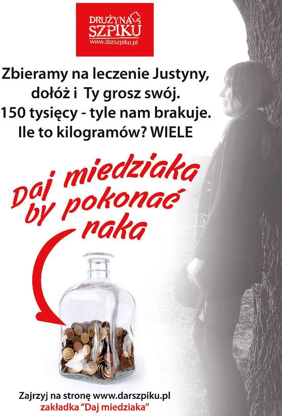 Daj miedziaka, by pokonać raka!