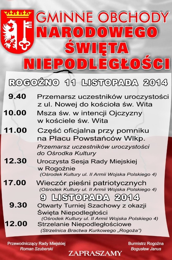 11 Listopada 2014 w Rogoźnie