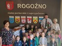 Przedszkolaki z wizytą u Burmistrza Rogoźna