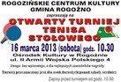 Otwarty Turniej Tenisa Stołowego - zapraszamy