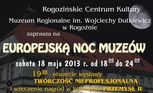 Zapraszamy na Noc Muzeów 2013