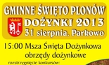 Dożynki 2013 - zapraszamy!!!